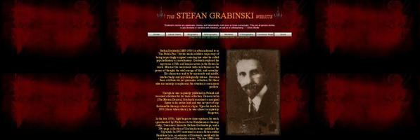 THE STEFAN GRABINSKI WEBSITE
