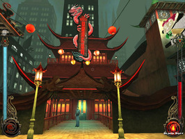  Одно из самых живописных зданий в Чайнатауне — "The Red Dragon"