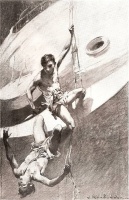 Иллюстрация к "Тувия, дева Марса"