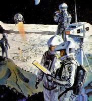 Фрагмент постера к фильму "2001: A Space Odyssey"