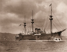 Трёхмачтовик «Адмирал Курбе». 1886