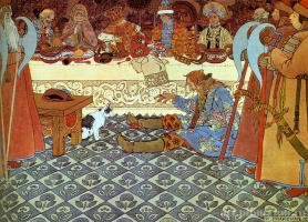 "Сказка о царе Салтане", Билибин, 1907