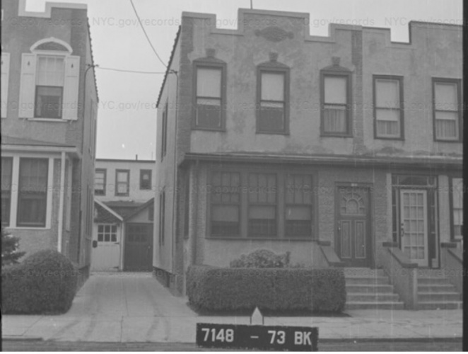 Дом № 425 на на Ван-Сиклен-авеню, справа 1939-1940 гг.