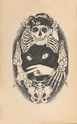фронтиспис из издания 1927 года, художник-сюрреалист Jean Marembert 
