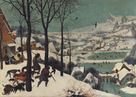 Охотники на снегу (худ. П.Брейгель).1565 г.