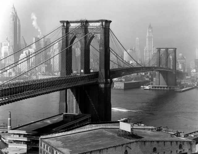 Бруклинский мост, 1940 г.