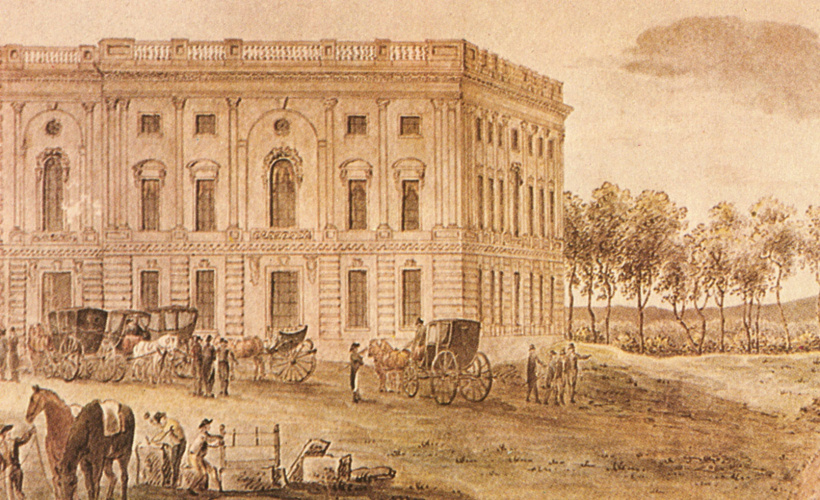  Рисунок Капитолия около 1800 г.