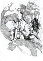 иллюстрация Александра Павлова к «Белому хорту» Владимира Свержина