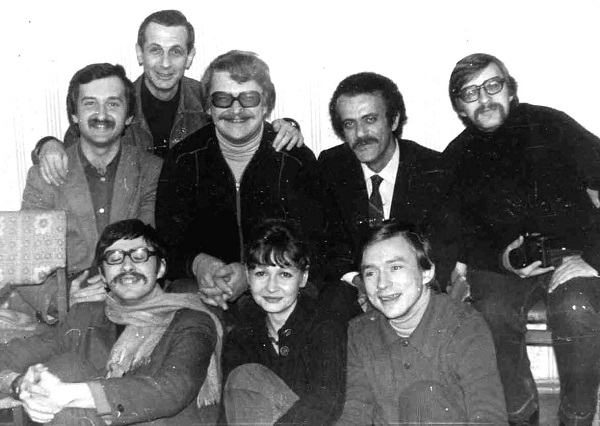 Малеевский семинар 1983 года. Роман — первый в нижнем ряду.