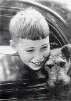 Роберт с собакой Пенни