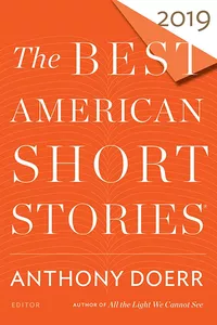 «The Best American Short Stories 2019»