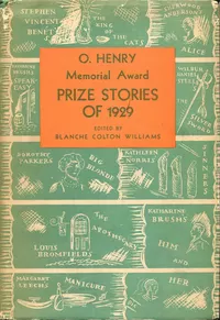 «O. Henry Memorial Award Prize Stories of 1929»