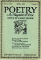 POETRY: A Magazine of Verse. Volume XXVIV. Number I. April 1924