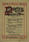 POETRY: A Magazine of Verse. Volume III. Number VI. March 1914
